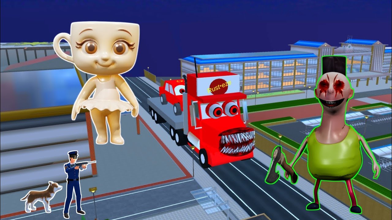 Hamood Habibi, the cappuccino ballerina, and Mack McQueen were caught on CCTV attacking Sakura City😱