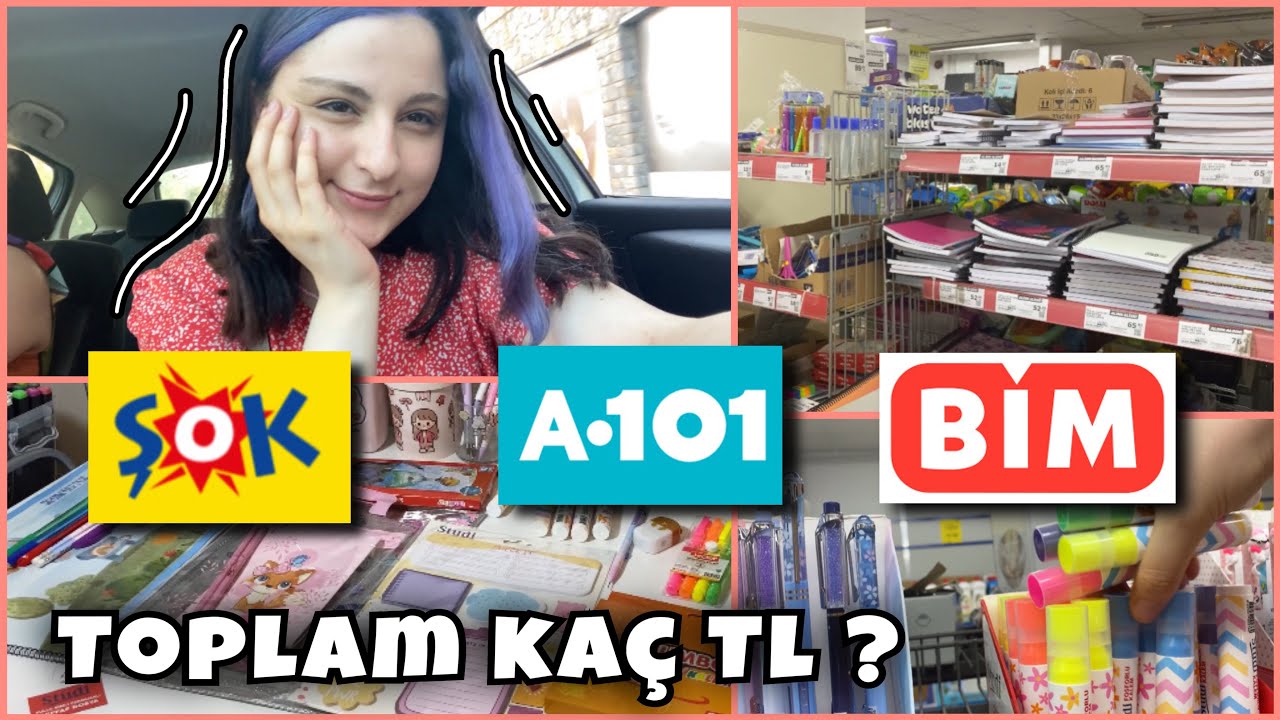 MARKET KIRTASİYE ALIŞVERİŞİ Bim | A101 | Şok