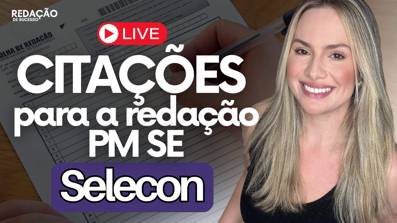 CITAÇÕES para a redação PMSE