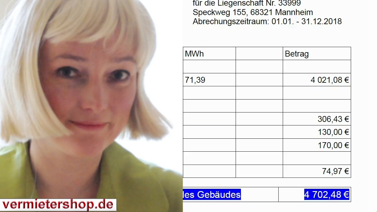 Heizkosten-Abrechnung korrekt erstellen und prüfen als VerMieter - So geht's - Vermietershop.de