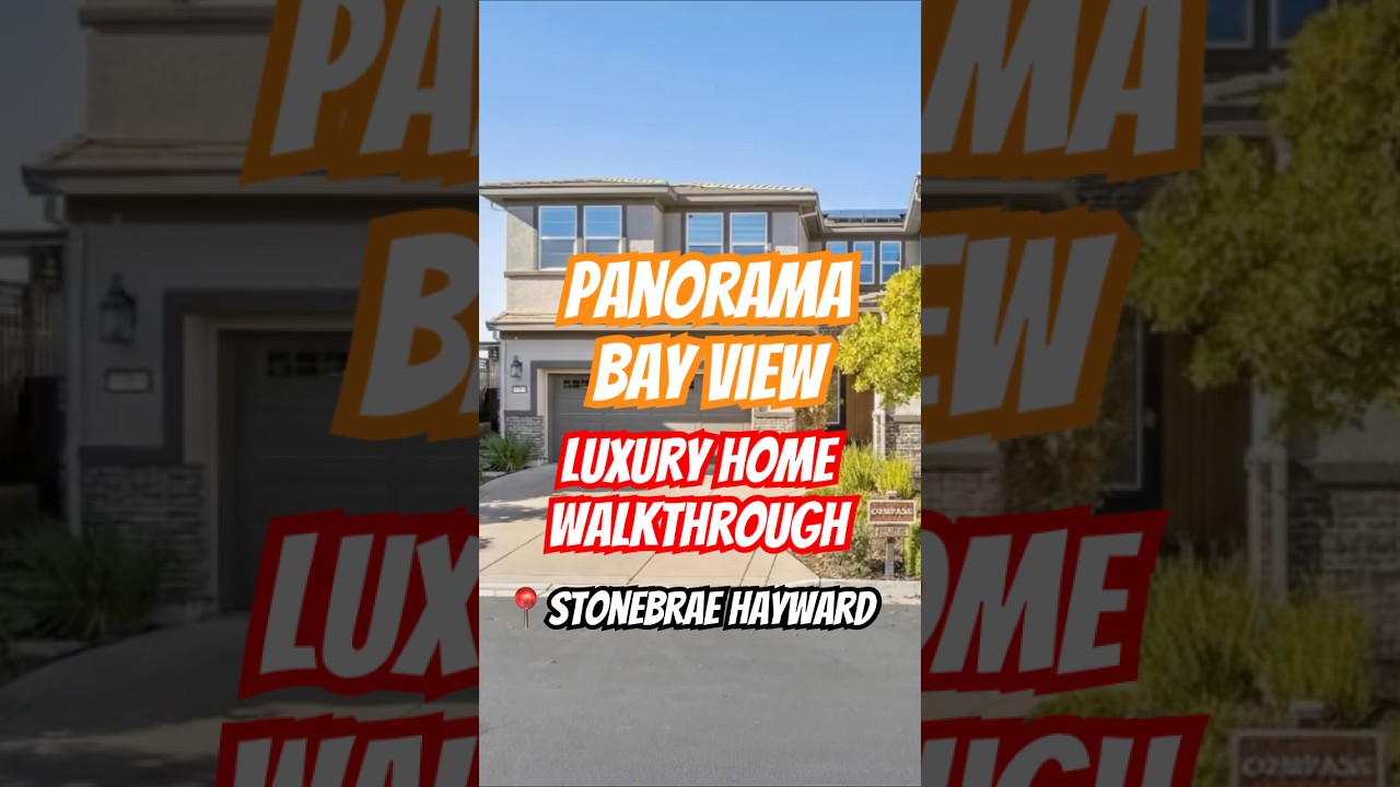 Walkthrough | Bay Area Dream Home — This 180° Bay View Never Gets Old 🌊