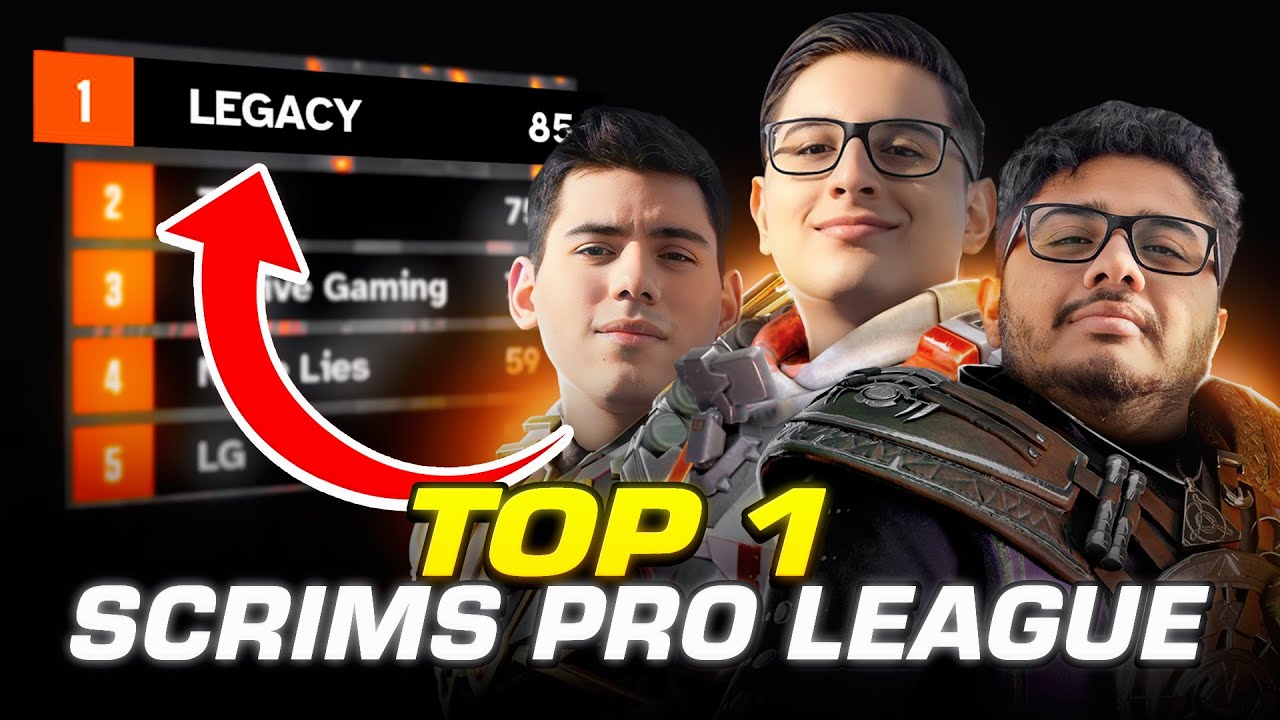 RESUMEN 1ER LUGAR EN SCRIMS DE ALGS PRO LEAGUE - YANYA