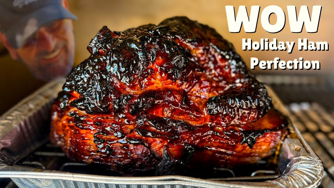 This Years Holiday Ham Recipe Just For You | Maple Bourbon Butter Glazed Ham Recipe