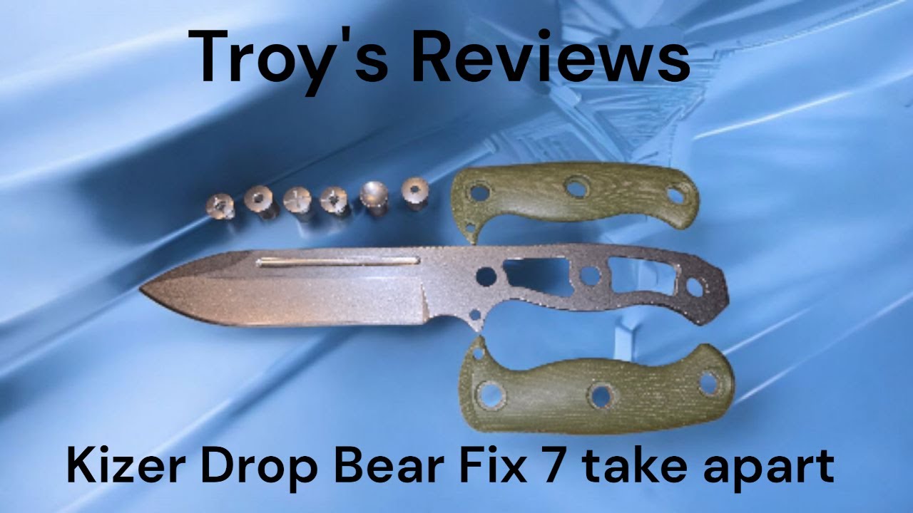 Kizer Drop Bear Fix 7, Take Apart!! 