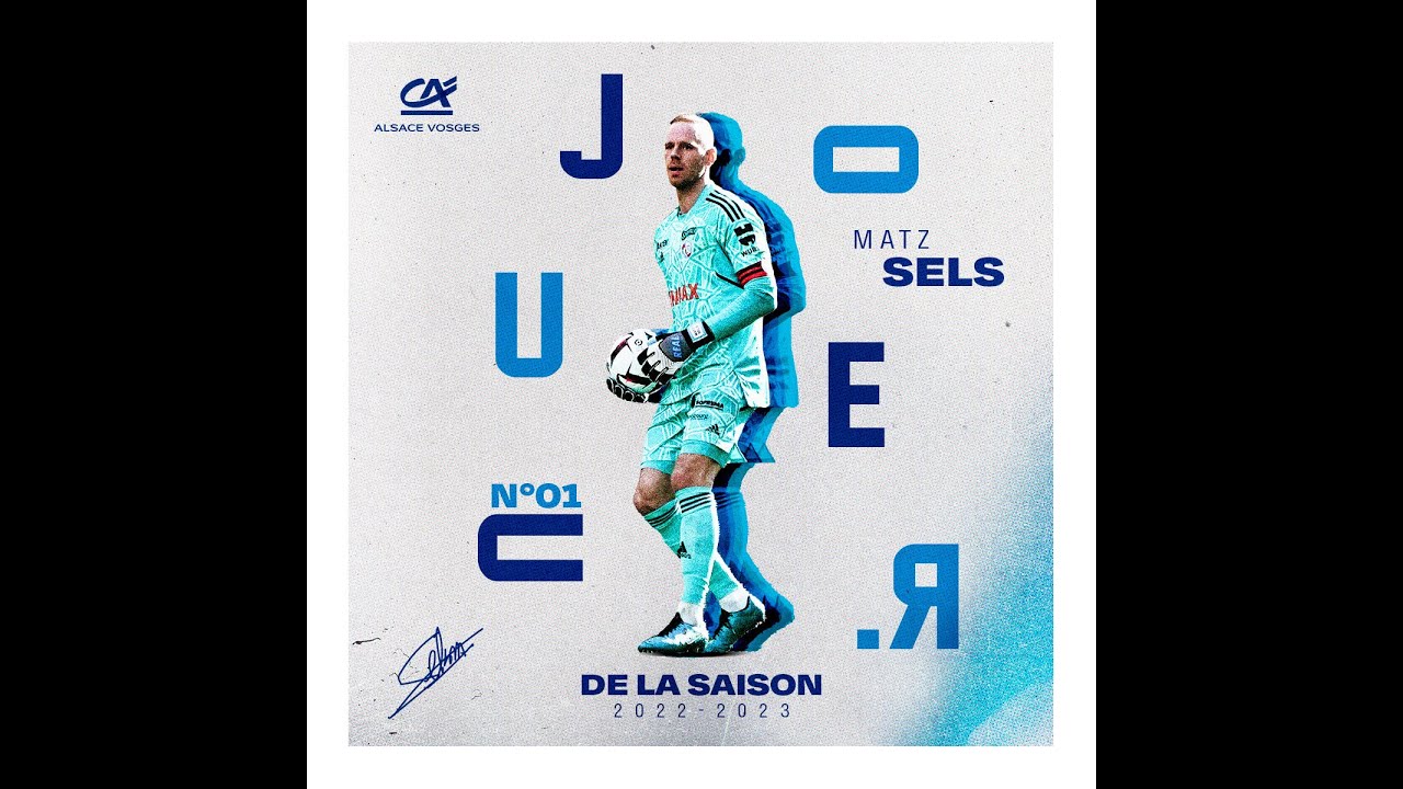 Matz Sels, meilleur Strasbourgeois de la saison 22/23