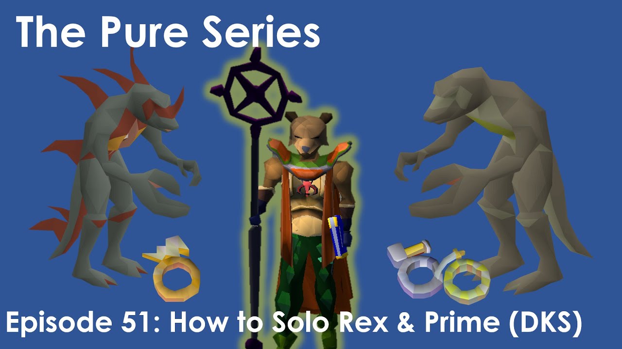 OSRS Pure Series - Episode 51: How to Solo Rex & Prime (Pure)