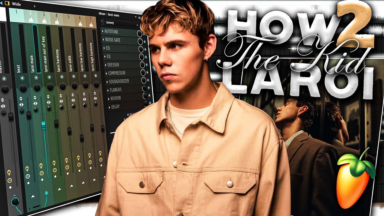 How to Sound Like The Kid LAROI in FL Studio (FREE PRESETS)