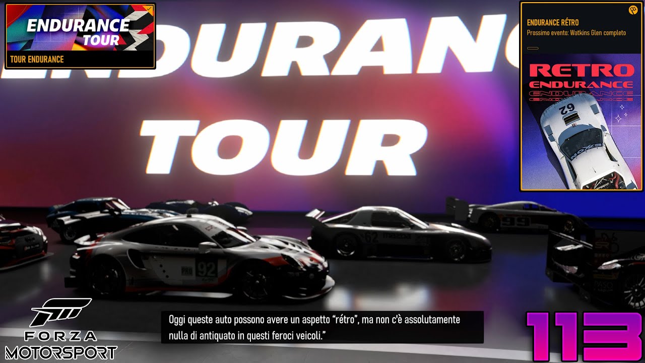 Forza Motorsport 2023 | CARRIERA | IN PRIMO PIANO | TOUR ENDURANCE | ENDURANCE RETRO | EP 113