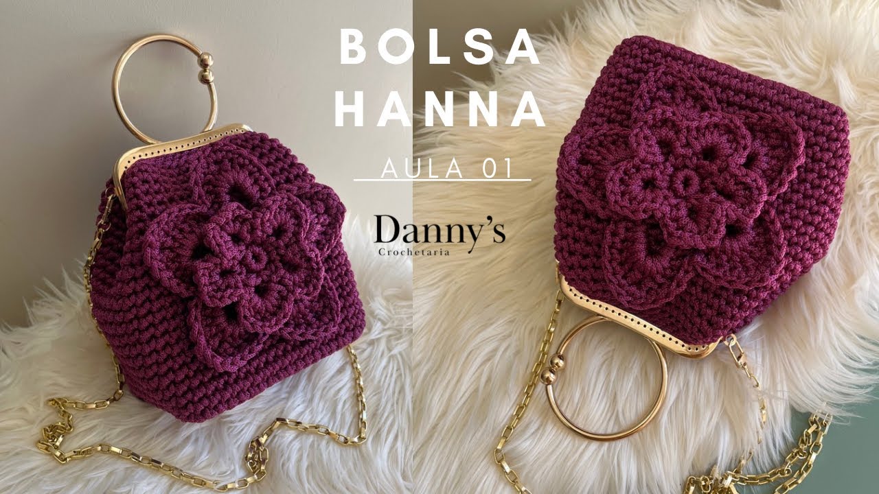 FANTÁSTICA BOLSA DE CROCHÊ - econômica e rápida de fazer • Aula 01 • Bolsa Hanna