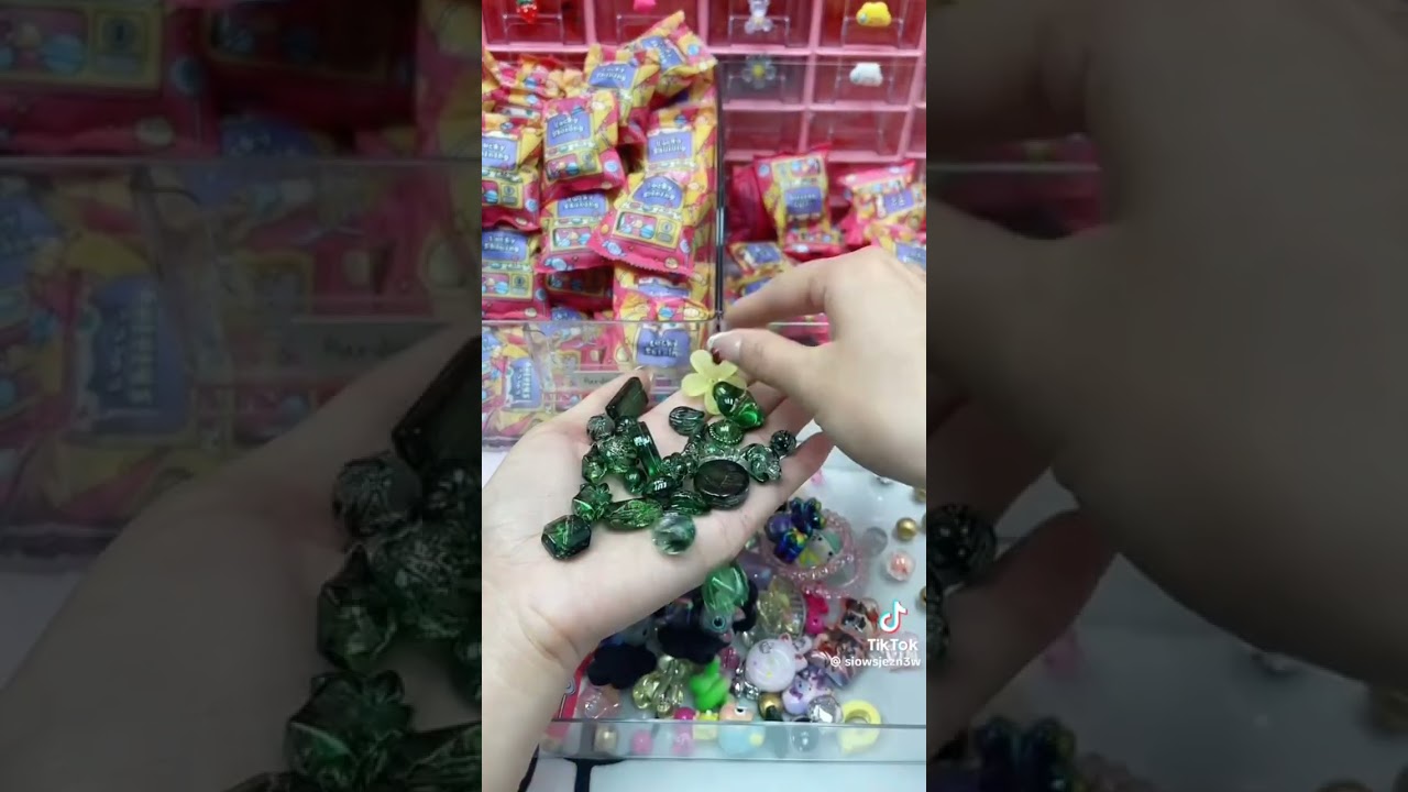 Packing acrylic beads and glass beads order compilation #packing #order #cute #beads #glass #acrylic