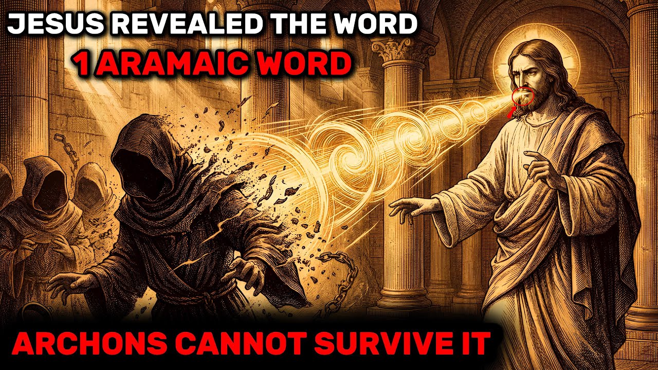 Jesus Spoke 1 Aramaic Word That Makes Archons Flee — The Bible Mistranslated It On Purpose
