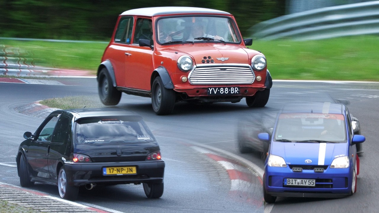 SMALL CARS GOING WILD at NÜRBURGRING