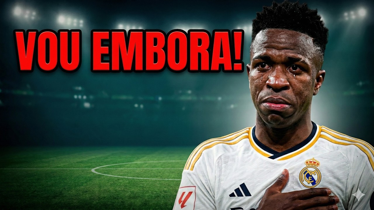 🔥 O DIA EM QUE VINÍCIUS JÚNIOR DISSE “VOU EMBORA!” — A Crise no Real Madrid 😨⚡