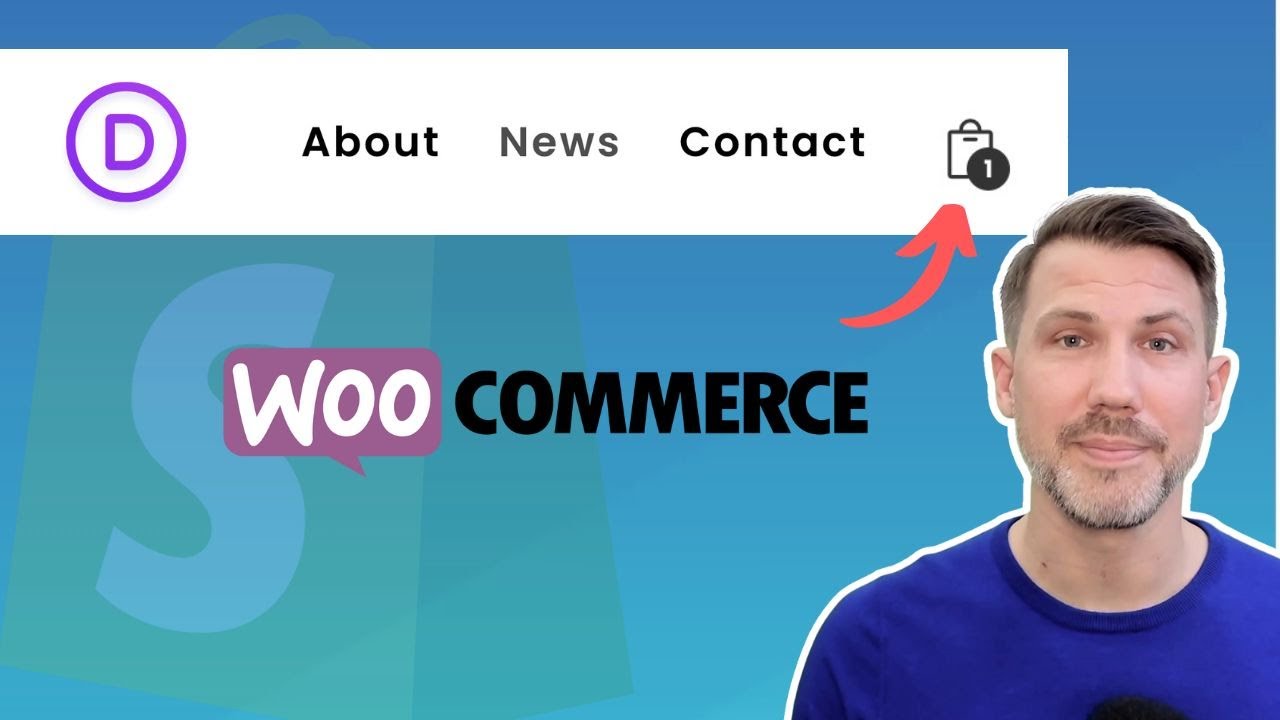 Style Your Divi Menu Cart Icon Like Shopify