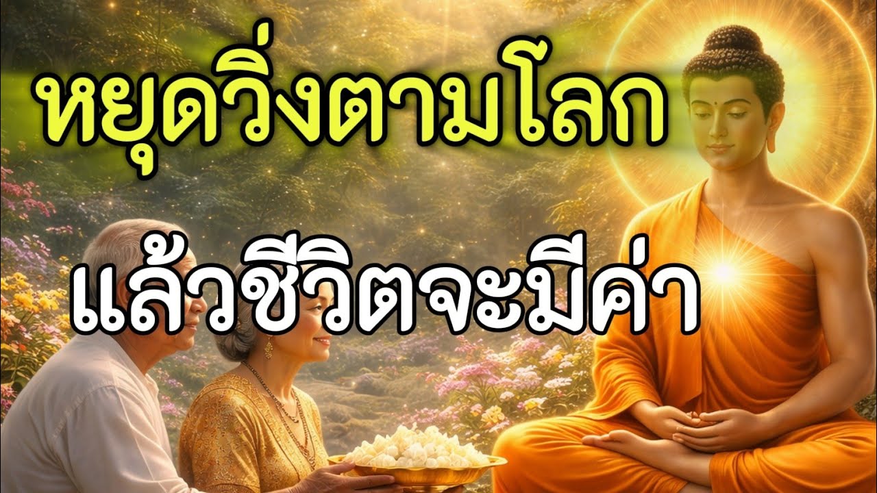 ชีวิตจะมีค่าเมื่อใจเรามีความสุขกับสิ่งที่เป็น #ธรรมะสอนใจ#ชีวิตมีค่า#ความสุขที่แท้จริง#ปล่อยวาง