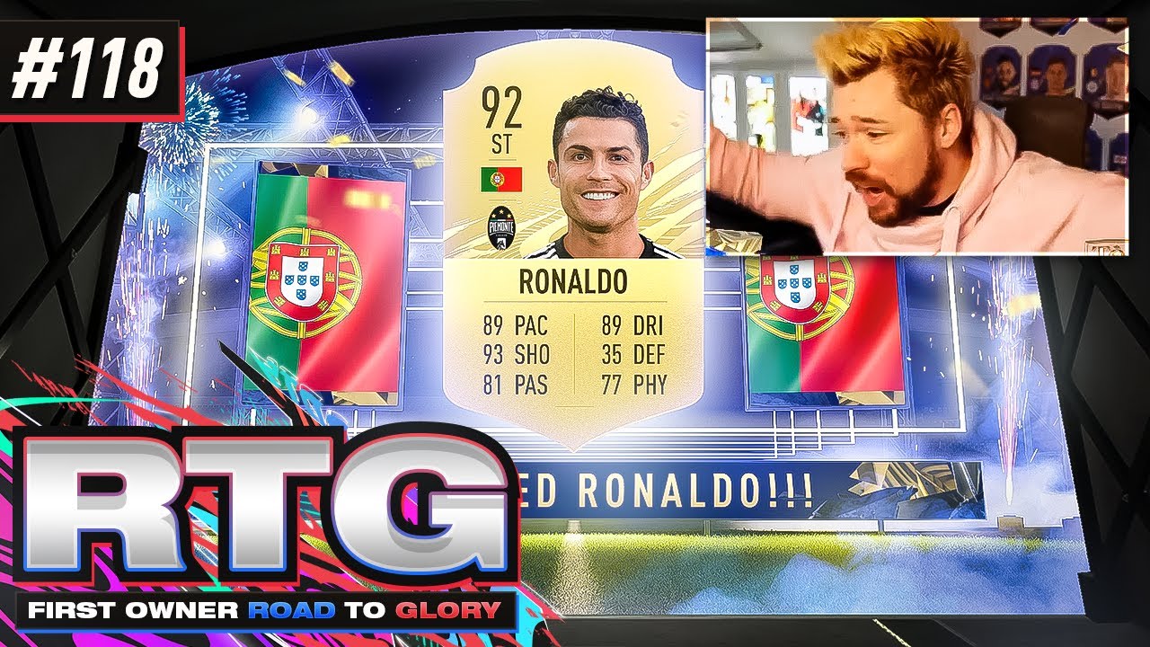 OMG WE PACK RONALDO!! - FIFA 21 First Owner Road To Glory! #118