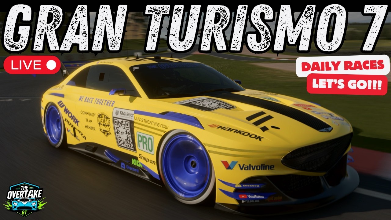 🔴 LIVE | GRAN TURISMO 7 - BRAND NEW DAILY RACES 🏆 | GT7 DAILIES LIVE | TOGT