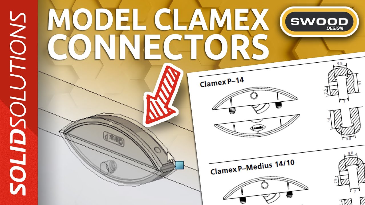 How to Make a CLAMEX Connector in SWOOD | Beginner SWOOD Tutorial