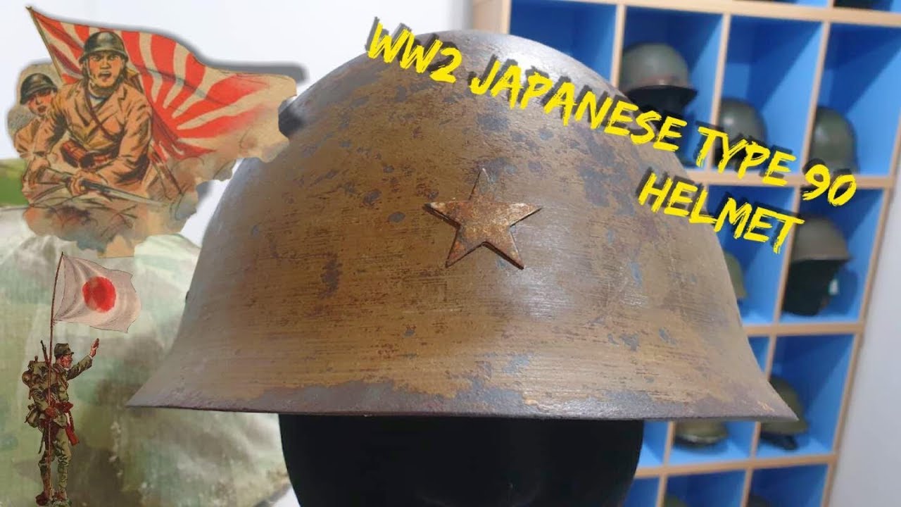 WW2 Japanese Type 90 Helmet