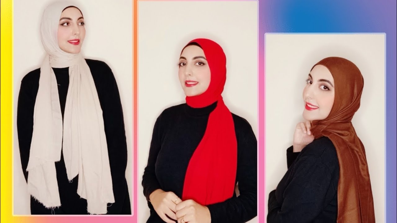لفات طرح للهايكول للشغل والجامعة سهلة جدا بدبوس واحد😍 #hijab #اكسبلور #hijabfashion #حجاب #طرح #شال