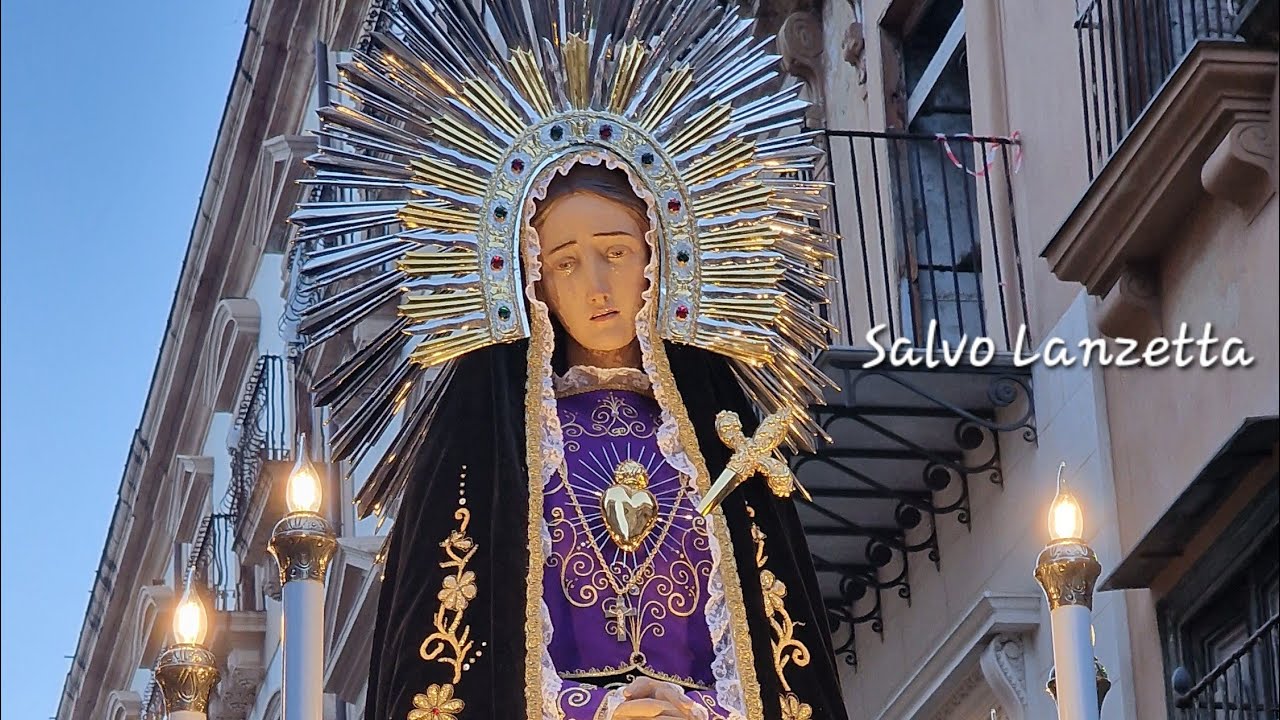 (PALERMO) - CONFRATERNITA MARIA SS. ADDOLORATA DEGLI INVALIDI E MUTILATI DI GUERRA (4K) 29/03/2024