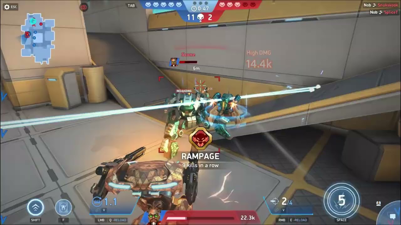Stalker is better than Orion with Tetra Rifle