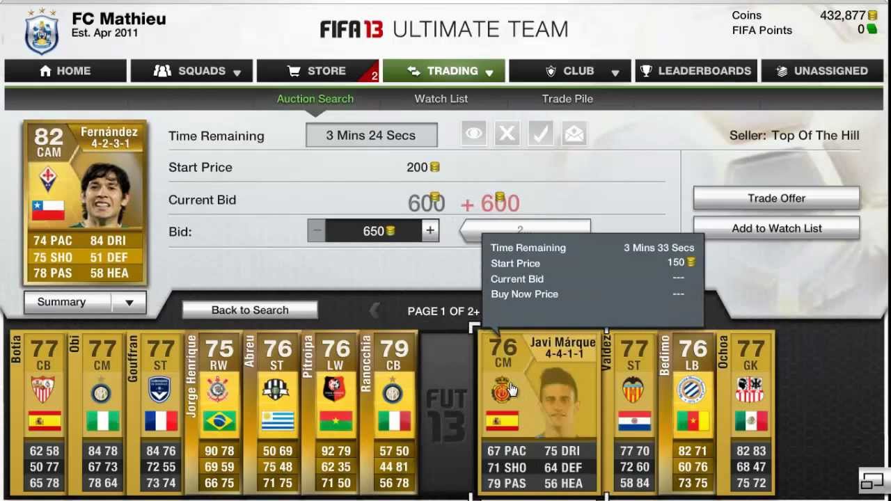 Fifa 13 |FUT| Trading Methods (Golds&IFs)