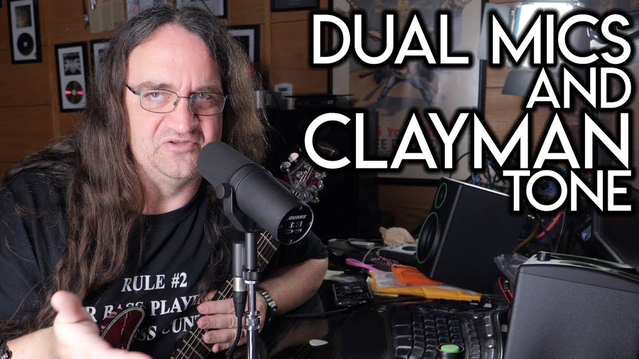 METAL GUITAR:  Dual Mics and Clayman Tone | SpectreSoundStudios Tutorial