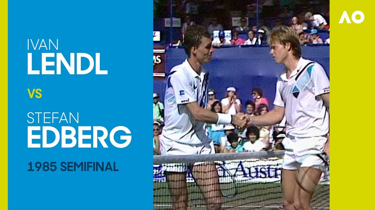 Ivan Lendl v Stefan Edberg - Australian Open 1985 Semifinal | AO Classics