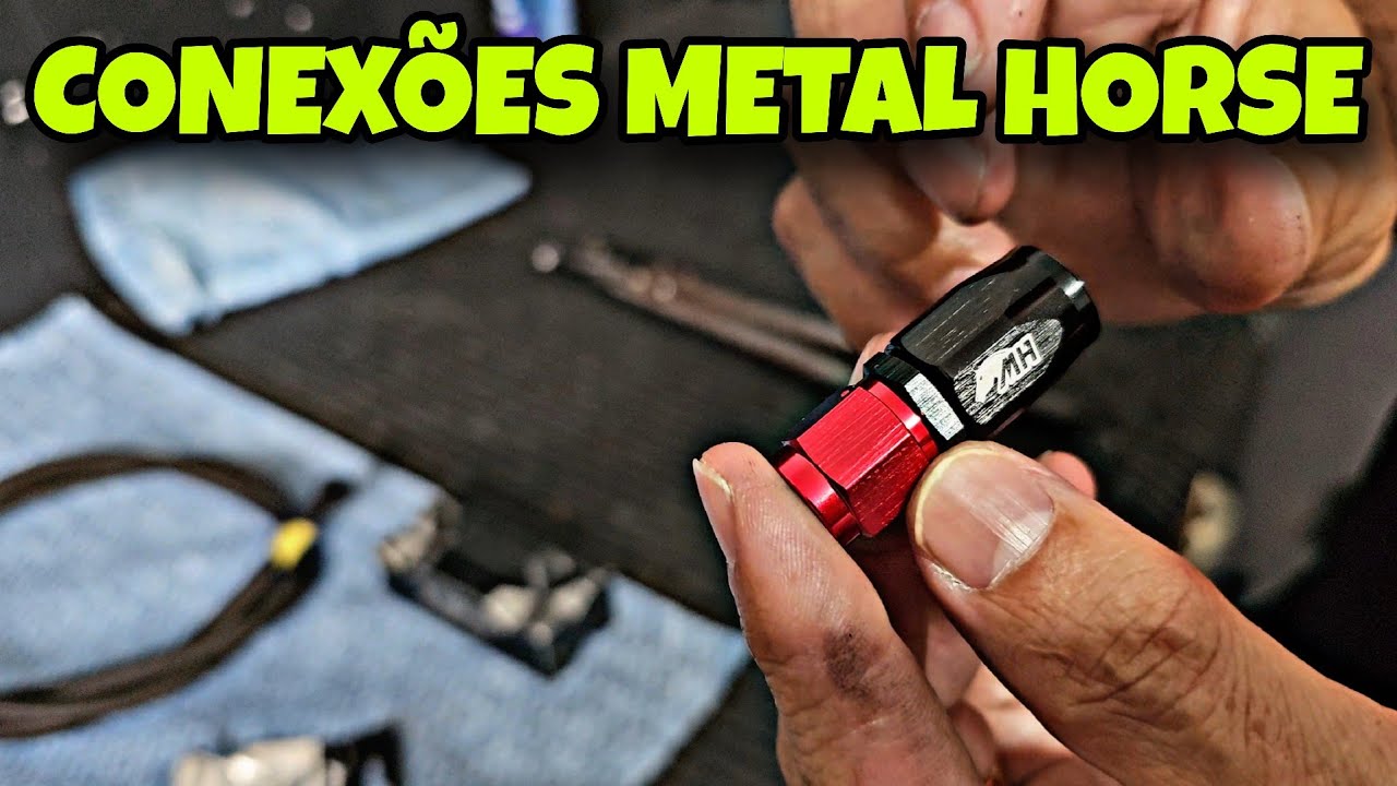 Como instalar conexões alumínio Metal Horse - Racetech @FuelTechOficial 
