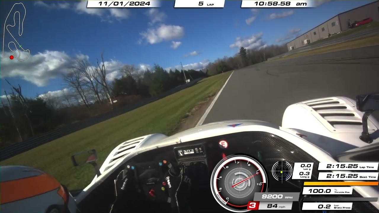 Group-A Racing Radical SR3 XXR 1500 Monticello Motor Club Track Record