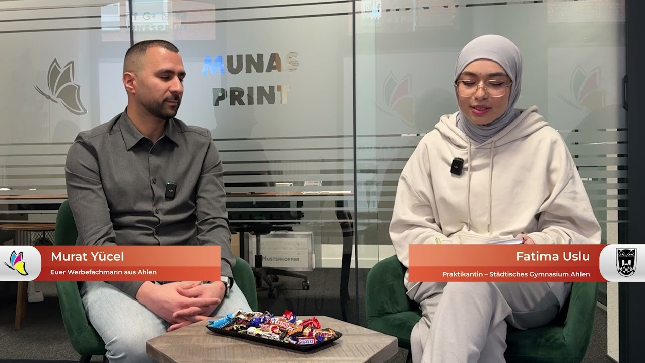 Einblicke in die Mediengestaltung: Praktikumsinterview mit Fatima