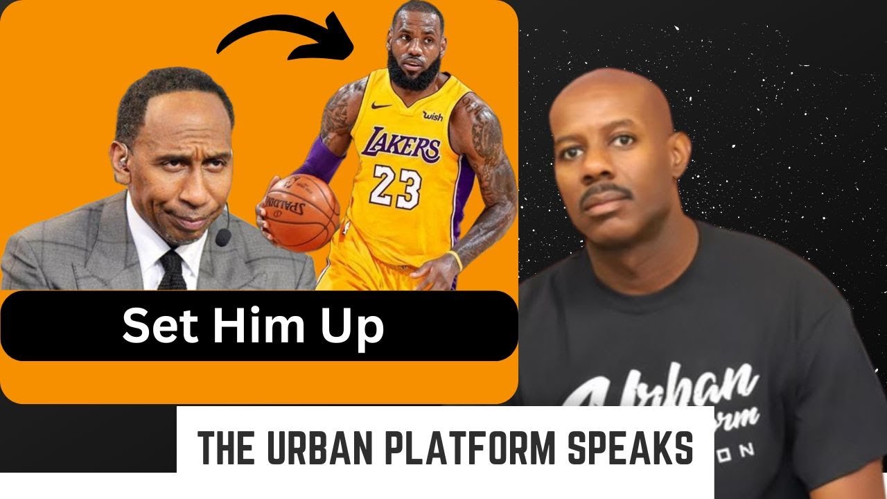 Stephen A Smith Is Setting Lebron James Of To Fail