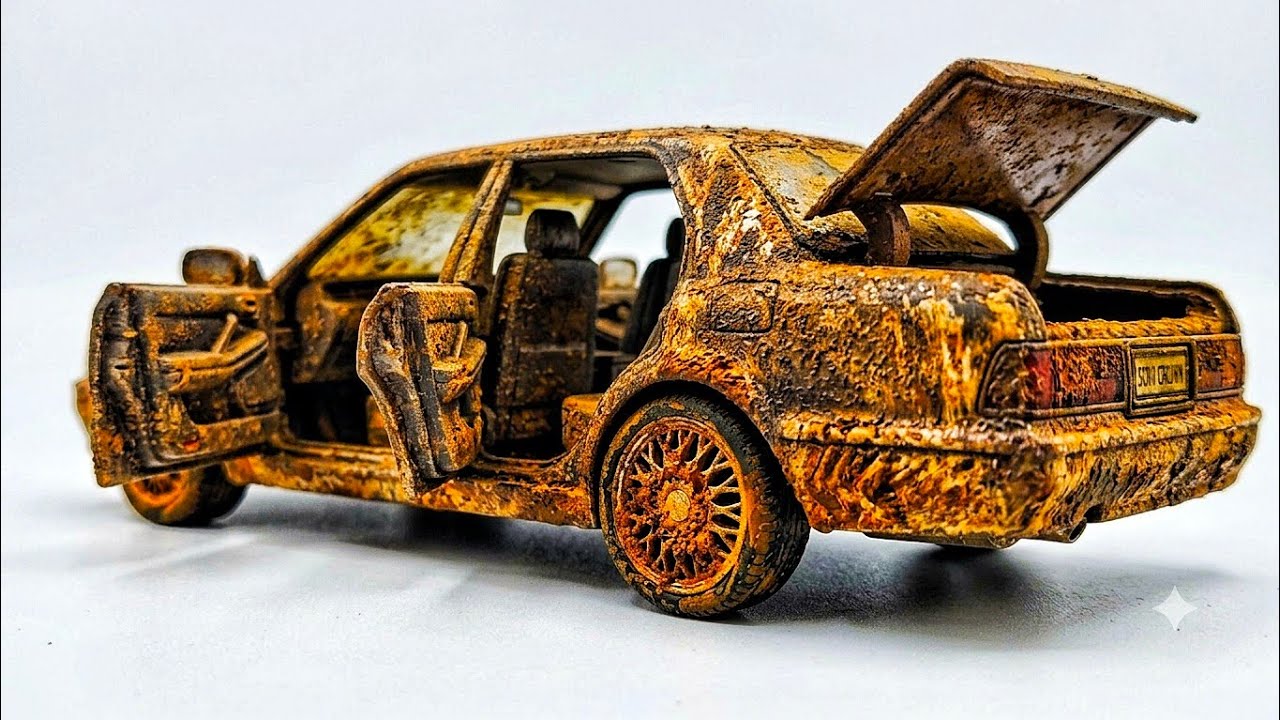 Satisfying ASMR|Diecast Scale Model Cars Wash