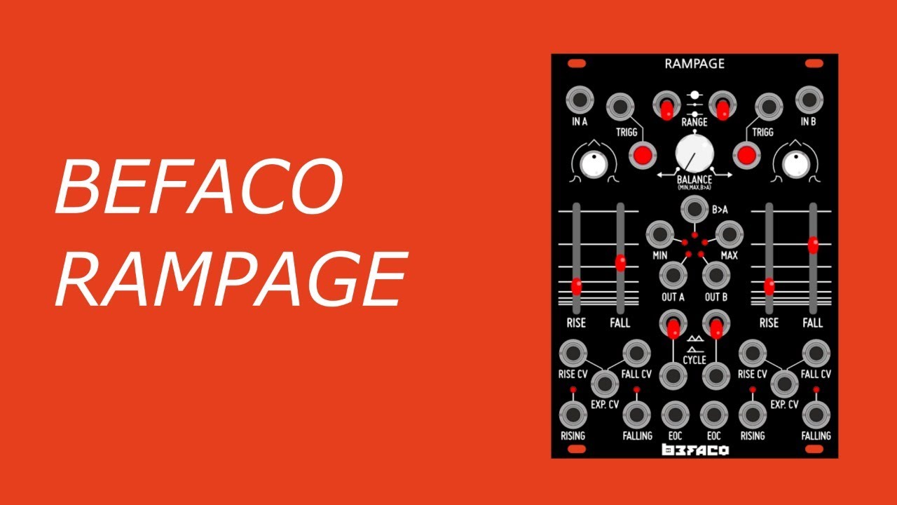 Modular.UA Demo Streamed: Befaco Rampage