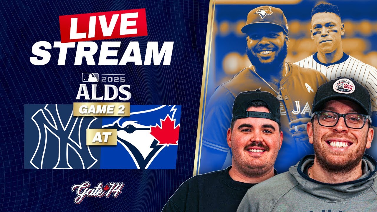Yankees vs Blue Jays ALDS Game 2 Stream