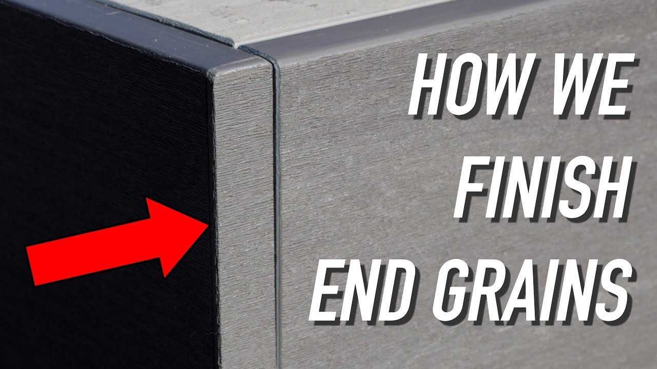 How We Finish Some End Grains || Dr Decks