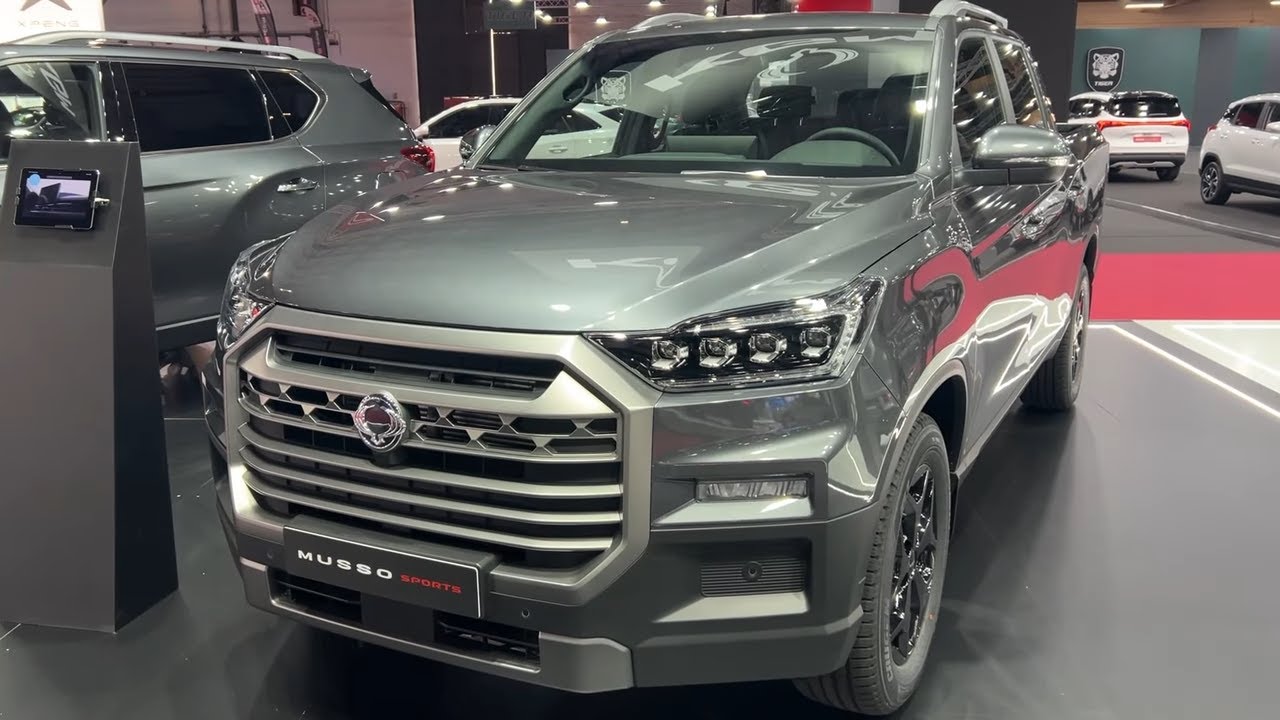 KGM Musso Sports (2026) – Walkaround & First Look | Automobile Barcelona 2025