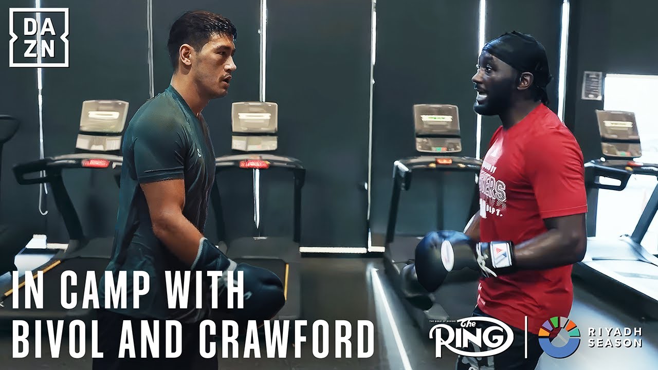 Dmitry Bivol VISITS Crawford Training Camp & Tells Him HOW TO BEAT Canelo Alvarez