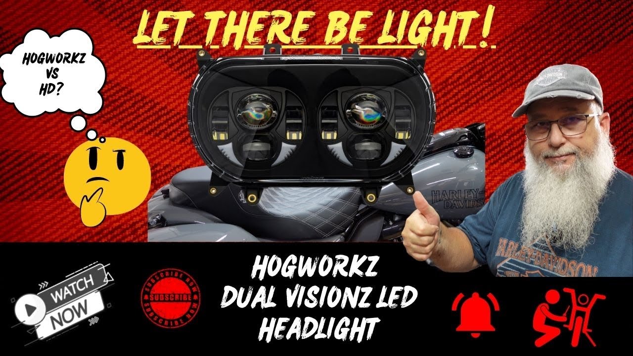 2022 Road Glide ST Upgrade - Hogworkz Dual Visionz Headlight Install