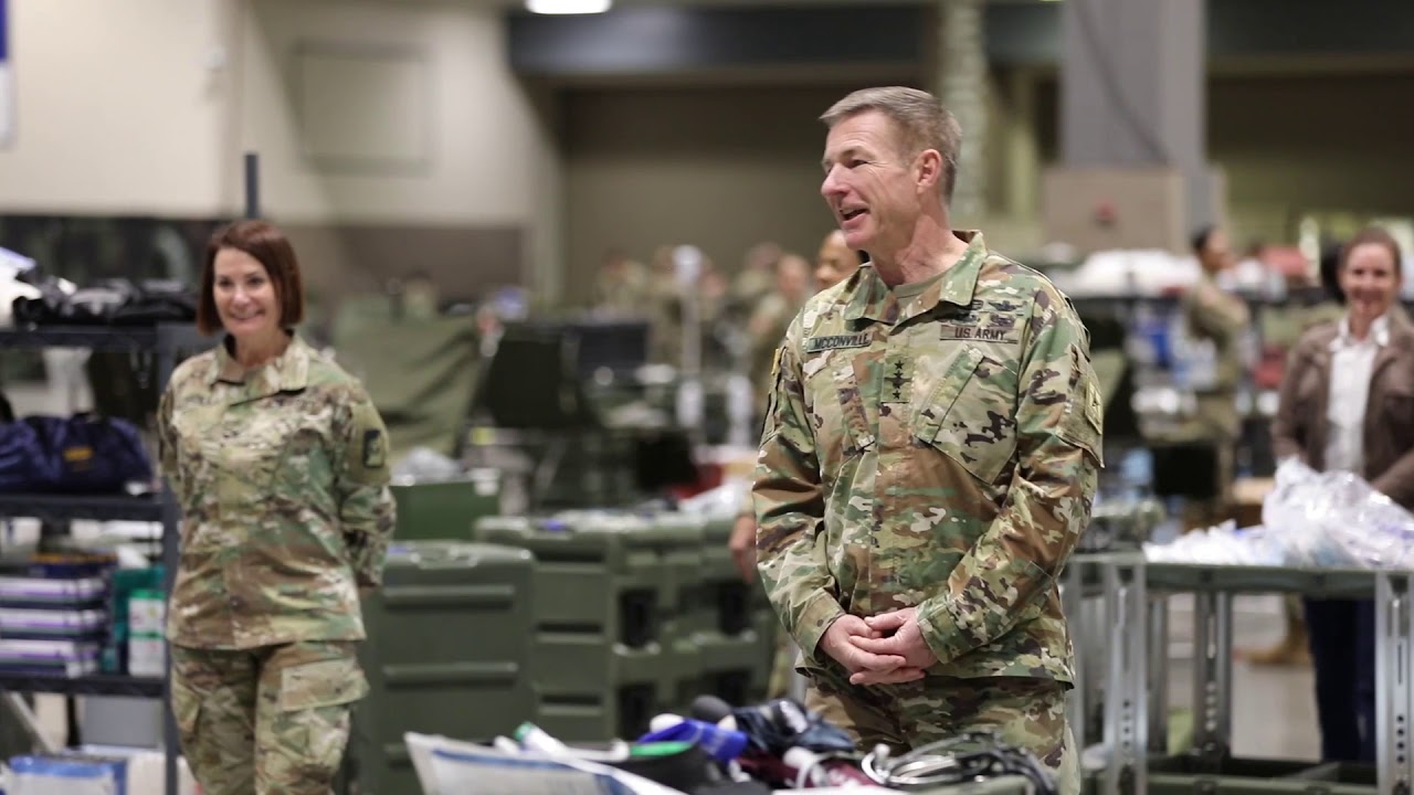 47th CSH, 627th HC Soldiers host Army Chief of Staff