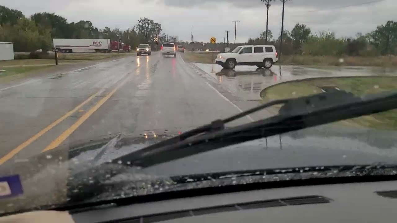Aftermath of a tornado in Powderly, Texas on November 4th 2022