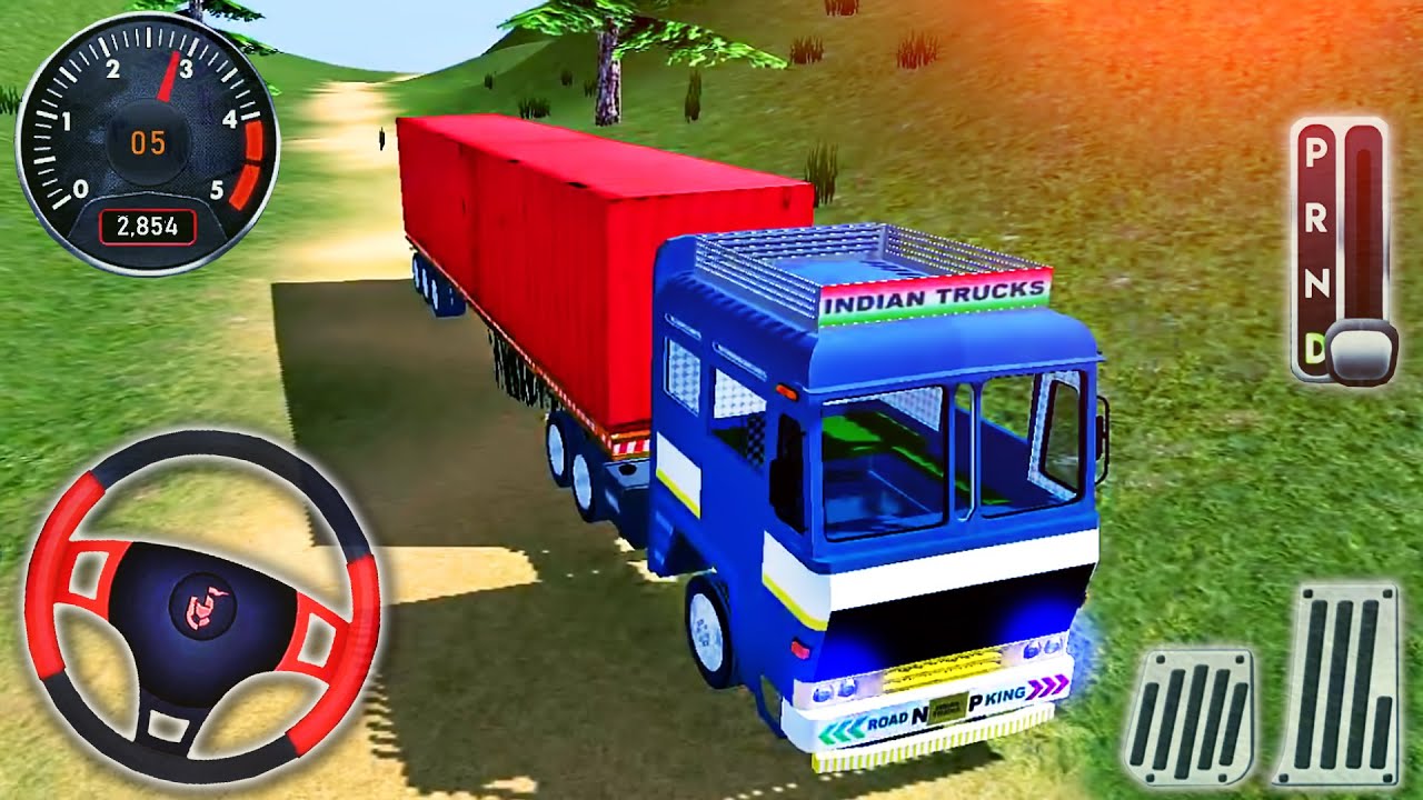 Offroad Indian Truck Simulator - Real Cargo Truck Duty Driving - Android GamePlay