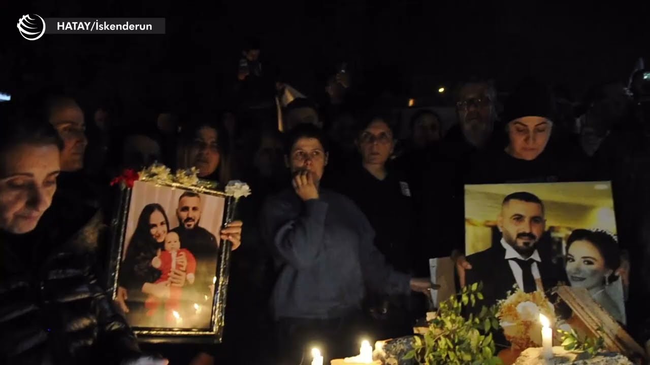 İskenderun’da depremin yıl dönümünde sorumlulara öfke: Affetmeyeceğiz, hesap soracağız!