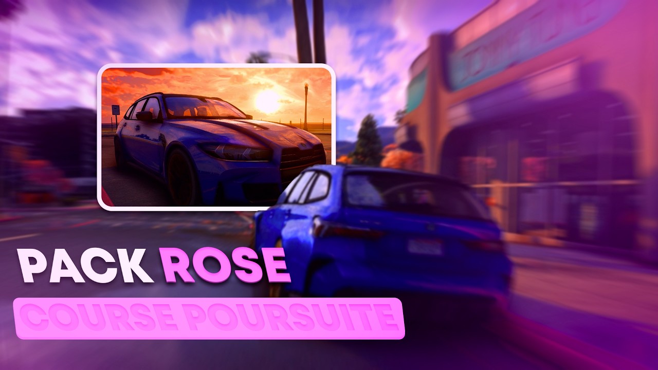 PACK GRAPHIQUE ROSE COURSE POURSUITE 2026 | MEILLEUR PACK