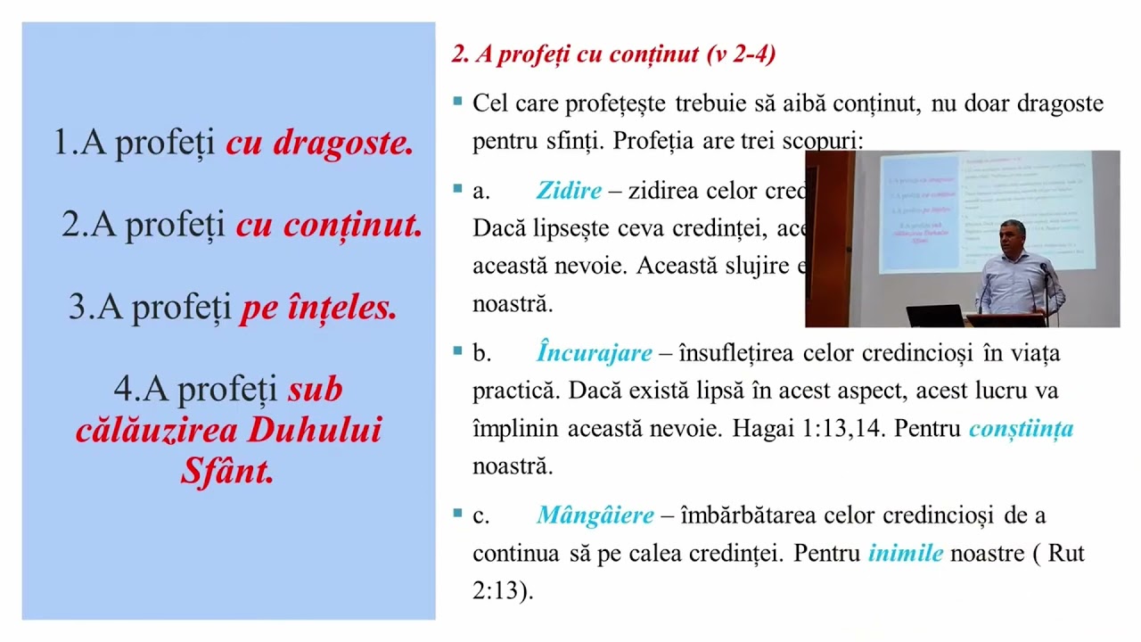 Profeția cu dragoste, conținut și pe &icirc;nțelesul tuturor. 1 Corinteni 14