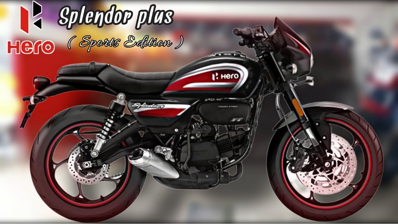 Finally Hero Splendor Plus Sports Edition is Here, All New Features & On Road Price