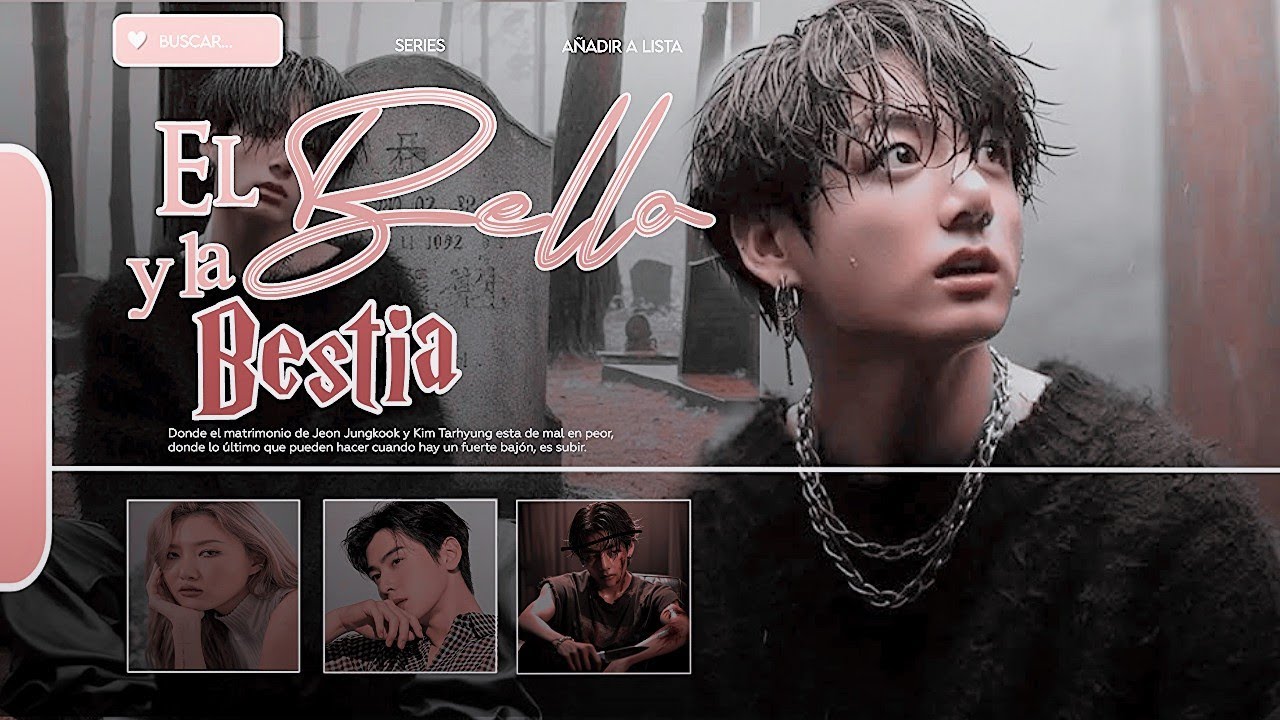 ➶︾🥀🍾『 El bello y la bestia 』꒰Imagina Vkook-Taekook꒱ Capitulo Unico ◌₊˚🥀🍾