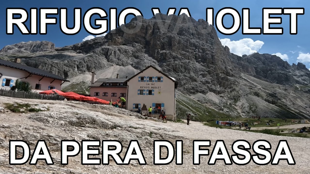 Rifugio Vajolet da Pera di Fassa
