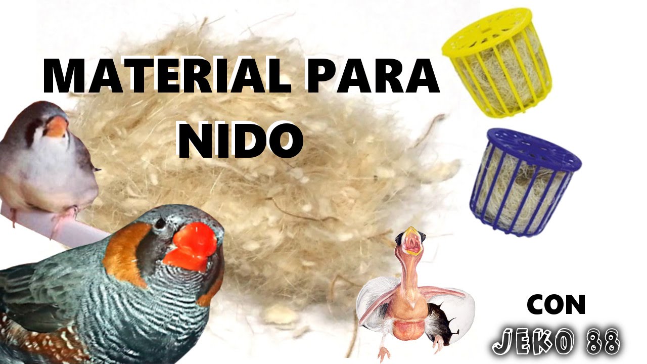 MATERIALES PARA NIDO
